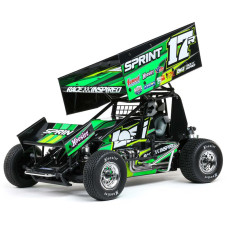 22S Sprint Car, RTR, Green: 1/10 2WD (Requires Battery and Charger) by LOSI SRP $749.95