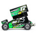 22S Sprint Car, RTR, Green: 1/10 2WD (Requires Battery and Charger) by LOSI SRP $749.95