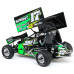 22S Sprint Car, RTR, Green: 1/10 2WD (Requires Battery and Charger) by LOSI SRP $749.95