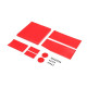 Wing Panel Set, Red: 22S Sprint by LOSI SRP $38.85
