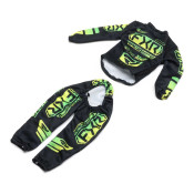 Rider Jersey Set FXR Black Podium Gladiator: PM-SM by TLR/ LOSI SRP $47.87
