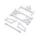 Front Wing Mount Set, White: 22S Sprint by LOSI SRP $37.57