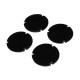 Wheel Cover Set, Black: 22S Sprint by LOSI SRP $16.61