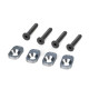 MotorMountInsert 14.5 & 19.5 for 67t spur: 5IVE-TE by LOSI SRP $55.40