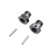 F/R Wheel Hex and Pin (2): ALL 5IVE by LOSI SRP $59.06