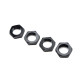 Wheel Nut, Black (4): ALL 5IVE by LOSI SRP $46.42