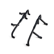 Lower Cage Mount (L/R), Black: All Mini LMT by LOSI SRP $8.39