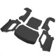 Body Set, Complete, Black: 5IVE-T 3.0 by LOSI SRP $277.10
