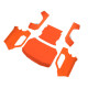 Body Set Complete, Flourescent Orange: 5IVE-T 3.0 by LOSI SRP $296.89