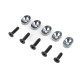 Engine Mount Insert & Screws,19/67(5):5IVE-TG 3.0 by LOSI SRP $60.01