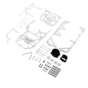 Body Cage Set, White: 22S DLM by LOSI SRP $77.57