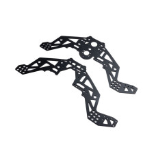 Chassis Plate Set V3, Black: Mini LMT SS by LOSI SRP $69.61
