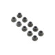 M4 Flanged Lock Nuts (10) (Replaces TLR245017) by LOSI SRP $10.49