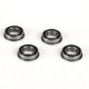 8x14x4 Flanged Rubber Seal Ball Bearing (4): 8X, 8XE (Replaces LOSA6948) by LOSI SRP $21.09