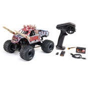 1/18 Mini LMT Zombie 2S 4X4 RTR Brushed Monster Truck (Battery & Charger Included), Red by LOSI SRP $712.56