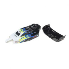 Body, Wing, Black/White: Mini-B by LOSI SRP $80.23 Body, Wing, Black/White: Mini-B by LOSI SRP $80.23
