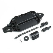 Chassis, Gear Cover, Heat Shield Set: V100 by LOSI SRP $55.01 Chassis, Gear Cover, Heat Shield Set: V100 by LOSI SRP $55.01