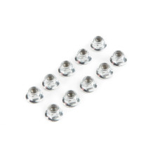 Lock Nut, Flanged M5 x 0.8 Serrated (10) by LOSI SRP $23.70