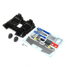 Interior Set w/Helmets, Clear: SBR 2.0 by LOSI SRP $71.15