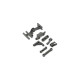 Steering Servo Mount and Bellcrank Set: Super Baja Rey by LOSI SRP $61.77