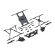 Cage Roof and Spare Tire Holder: SBR 2.0 by LOSI SRP $41.83
