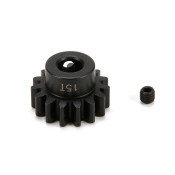 Pinion Gear, 15T, 8mm Shaft, 1.5M LOSI 5ive T Pinion Gear, 15T, 8mm Shaft, 1.5M LOSI 5ive T