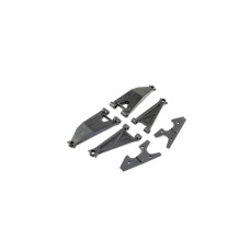 Front Suspension ArmSet Upr/Lwr(L&R): SuperBajaRey by Losi