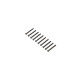 Button Head Screws, Stl, BO, M4 x 35mm (10) by LOSI SRP $23.28