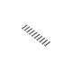 Flat Head Screws, Stl, BO, M4 x 25mm (10) by LOSI SRP $16.47