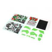 Green Plastics with Wraps: Promoto-MX by LOSI Green Plastics with Wraps: Promoto-MX by LOSI