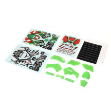 Green Plastics with Wraps: Promoto-MX by LOSI Green Plastics with Wraps: Promoto-MX by LOSI
