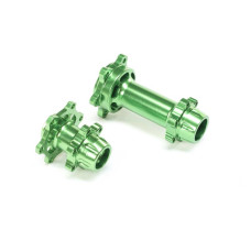 Aluminum Hub Set, Machined, Green: Promoto-MX by LOSI Aluminum Hub Set, Machined, Green: Promoto-MX by LOSI