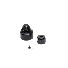 Shock Cap Set (Rear), Aluminum, Black: Promoto-MX by LOSI Shock Cap Set (Rear), Aluminum, Black: Promoto-MX by LOSI