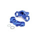 Aluminum Triple Clamp Set, Blue: Promoto-MX by LOSI SRP $124.10