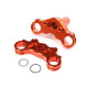 Aluminum Triple Clamp Set, Orange: Promoto-MX by LOSI SRP $124.10