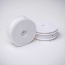 Front Wheel, White (2): Mini-B by LOSI SRP $19.87