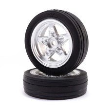 Mickey Thompson, Front Tire, Premounted: Mini Drag by LOSI SRP $56.22