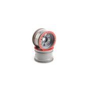 Wheel, Silver (2): Super Rock Rey by LOSI SRP $60.23 Wheel, Silver (2): Super Rock Rey by LOSI SRP $60.23