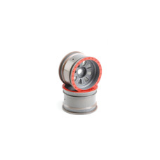 Wheel, Silver (2): Super Rock Rey by LOSI SRP $60.23