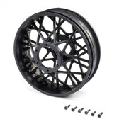 Rear Wheel Set, Black: Promoto-MX by LOSI Rear Wheel Set, Black: Promoto-MX by LOSI