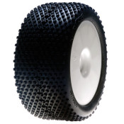 1/8 XTT TruggyTire,Bl,Mntd,w/ Wht Whl,0 0ffset (2) by LOSI SRP $130.75 1/8 XTT TruggyTire,Bl,Mntd,w/ Wht Whl,0 0ffset (2) by LOSI SRP $130.75