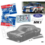 1/10 Ford Escort MK1 190mm Chevron SRP $88.11 1/10 Ford Escort MK1 190mm Chevron SRP $88.11