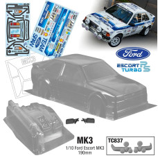 1/10 FORD MK3 W/3D PARTS 190MM Width Team Span Decal by Team C SRP $120.63
