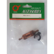 Blister Fuel Filter Long Sintered Bronze, Brown Anodized colour by Ming Yang Blister Fuel Filter Long Sintered Bronze, Brown Anodized colour by Ming Yang