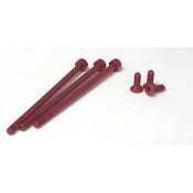 ORCA Non-Magnetic 7075 Aluminum Motor Screw Set (6pcs) for BLITREME/RT/RT-S -Red ROAR Approved ORCA Non-Magnetic 7075 Aluminum Motor Screw Set (6pcs) for BLITREME/RT/RT-S -Red ROAR Approved
