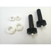 Final drive axle L/R set 2pcs Ripsaw Tank 1:12 scale Final drive axle L/R set 2pcs Ripsaw Tank 1:12 scale
