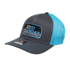 Pro Boat Charcoal/Neon Blue Snapback Hat by Pro Boat SRP $84.52