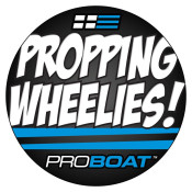 Propping Wheelies Sticker by Pro Boat SRP $8.55