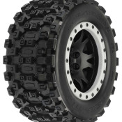 1/5 Badlands MX43 Pro-Loc F/R X-MAXX MTD 24mm Blk/Gry Impulse (2) by Proline SRP $179.29