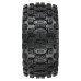 1/6 Badlands MX57 Front/Rear 5.7ö Tires Mounted on Raid 8x48 Removable 24mm Hex Wheels (2): Black by Proline SRP $158.58 1/6 Badlands MX57 Front/Rear 5.7ö Tires Mounted on Raid 8x48 Removable 24mm Hex Wheels (2): Black by Proline SRP $158.58